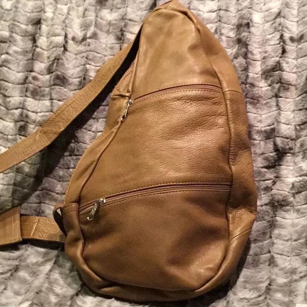 Genuine Leather Messenger Bag UNISEX